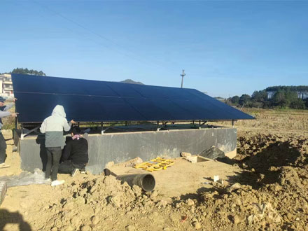 新能源军垦路街道污水处理设备