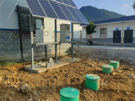 新能源军垦路街道污水处理设备